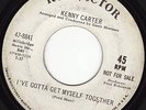 NORTHERN SOUL 45 RPM - KENNY CARTER- on RCA RECORDS