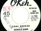 Gerald Sims : Northern Soul 45 on Okeh