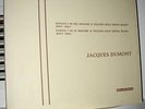 J. S. BACH Les Oevres pour violon JAQUES DUMONT VOL 1