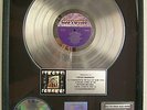 BOYZ II MEN COOLHIGHHARMONY PLATINUM RIAA RECORD AWARD