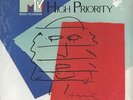VARIOUS: Mtv High Priority LP (Warhol cover art, co, sm shrink tear) rare Rock