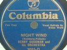 54) 78rpm  BENNY GOODMAN ORCH. BLUE WAX COLUMBIA 3015-D