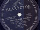 ELVIS PRESLEY - HARD HEADED WOMAN - 78 RPM -1958 VG+++