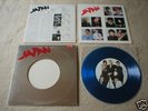 JAPAN The Singles (David Sylvian) BLUE VINYL PROMO LP