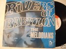 BEVERLEYS- RIVERS OF BABYLON THE MELODIANS [LP] RARE