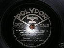 FRENCH POLYDOR (3) 78rpm MOZART violin THIBAUD / PARAY