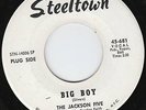 Jackson Five MICHAEL-Steeltown PROMO-Big Boy HEAR VG++