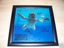 NIRVANA Nevermind LP Original Hand Signed KURT COBAIN