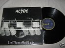 AC/DC LET THERE BE ROCK LP ALBUM BLUE ROO BON SCOTT EC