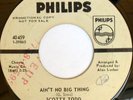 rare Northern Soul 45 SCOTTY TODD ain't no big thing