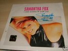 RARE SIGNED SAMANTHA FOX ONLY WANNA 7