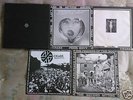CRASS x 4 LPs + 1 BOX SET  NR MINT discharge gbh kbd