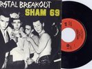 SHAM 69 Borstal Breakout 78 HOL ONLY PS 45 PUNK  M-/M-