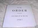 NEW ORDER SUBSTANCE 1987 DOUBLE LP WITH INNERS EX++/NM