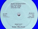 ELECTRO BOOGIE MODERN SOUL MAY ERVIN WHAT MINT LISTEN