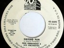 rare Latin Funk 45 PEPE FERNANDEZ c-rations corn bread