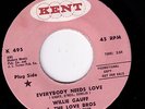 WILLIE GAUFF - EVERYBODY NEEDS LOVE  - LISTEN