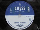 Chuck Berry Johnny B. Goode 78 Rpm Rock'N'Roll CHESS
