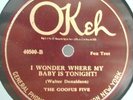 36)   78 RPM   THE GOOFUS FIVE   OKEH 40500