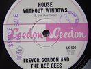 TREVOR GORDON & THE BEE GEES  AUS SAMPLE PROMO 45  GIBB