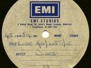DEMO ACETATE PAUL McCARTNEY & WINGS 