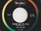 Beatles From Me To You Vee Jay 522 VERY RARE VG+ NICE