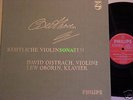 PHILIPS OISTRAKH compl Beethoven Violin Sonatas 4Lp Nm