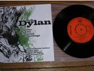 BOB DYLAN * One Too Many Mornings  CBS UK EP * NM Rare