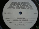 Beatles Across the Universe Rare test pressing 45