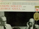Columbia ML 5005 Mozart Violin Sonatas SZIGETI SZELL LP