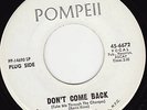 NORTHERN SOUL 45 RPM- LEROY HORNE - on POMPEII RECORDS