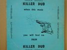 INNER CIRCLE KILLER DUB - OG 1978 UK RANKING SOUNDS -LP