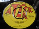 I ROY - SPACE FLIGHT Rare 1973 ATTACK 45 LEE PERRY
