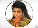 MICHAEL JACKSON promotional PICTURE DISC LP King Of Pop
