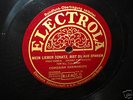 COMEDIAN HARMONISTS Vocal Qt 78rpm Electrola EG 2405