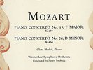 WESTMINSTER / MOZART/ CLARA HASKIL,piano/ SWOBODA