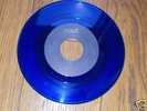 Rare 45t promo Elvis Presley Moody Blue, vinyl wax bleu