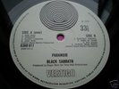 BLACK SABBATH PARANOID 1st UK PRESS UnPlAyEd MiNt AuDiO