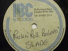 SLADE - Rock 'N' Roll Bolero -RARE 45rpm ACETATE