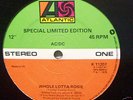 AC DC WHole Lotta Rosie 12'' SINGLE UK BON SCOTT Rare