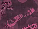 THE STIMULATORS loud fast rules NYC Punk Original