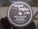 BUDDY HOLLY CRICKETS THAT'LL BE THE DAY 78 RPM RECORD