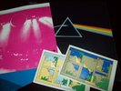 PINK FLOYD DSOTM French LP COMPLET Posters+stickers EX