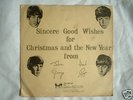 BEATLES 1st FAN CLUB ONLY ISSUE 1963  ( SLEEVE ONLY )