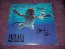 NIRVANA NEVERMIND LP ORIGINAL SIGNED KURT COBAIN ROCK