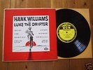 GREAT 10 INCH LP OF HANK WILLIAMS AS LUKE THE DRIFTER