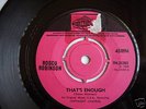 ROSCOE ROBINSON - THATS ENOUGH - U.K. PINK PYE INT