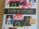 RARE SIGNED 5x TAKE THAT PARTY FREE VIDEO GENUINE