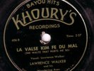 CAJUN 78 KHOURYS 606 LAWRENCE WALKER LA VALSE KIM FE DU