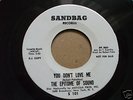 RARE - THE EPITOME OF SOUND - YOU DONT LOVE ME  US ORIG